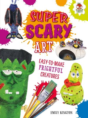 cover image of Super Scary Art